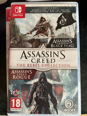 Assassins Creed The Rebel Collection Nintendo Switch like new