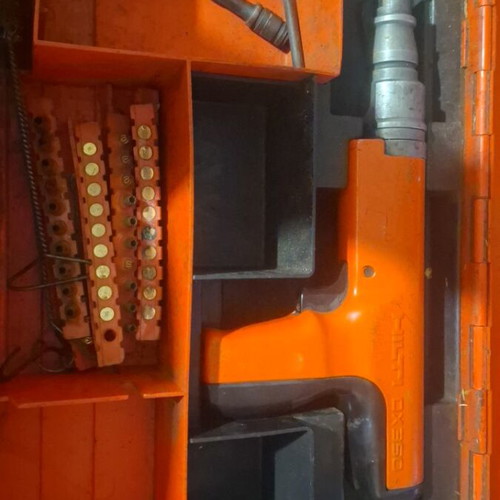 Hilti nail gun used in very good condition with few consumables