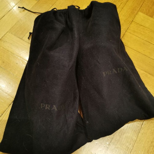 Prada men's shoes like new, size 44.5, black loafers