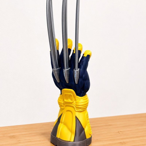 Wolverine Controller Stand with Adamantium Claws