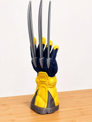 Wolverine Controller Stand with Adamantium Claws