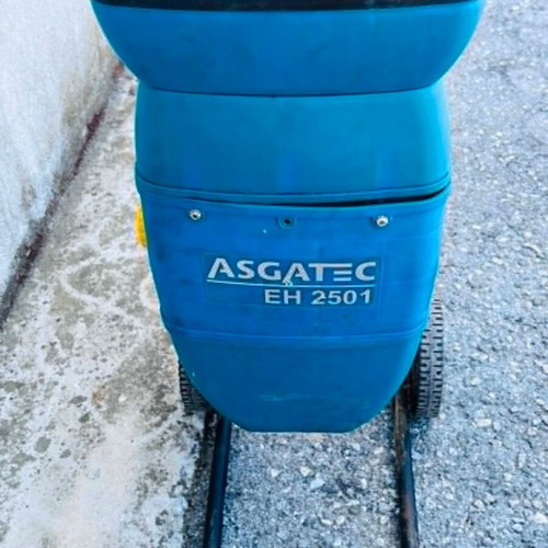 Asgatec EH 2501 Electric Branch Shredder used, 2500W