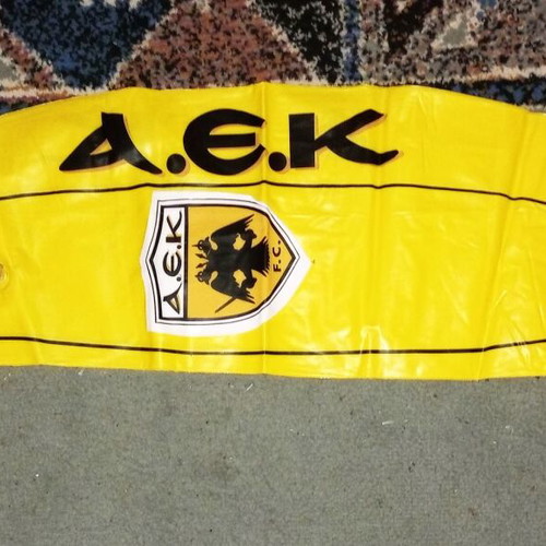 Collectible inflatable AEK banana from the 90s authentic