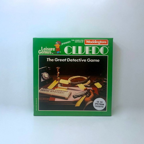 Cluedo 1984 Big Box Spectrum ZX Tape Cassette CIB like new