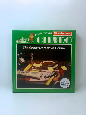 Cluedo 1984 Big Box Spectrum ZX Tape Cassette CIB like new