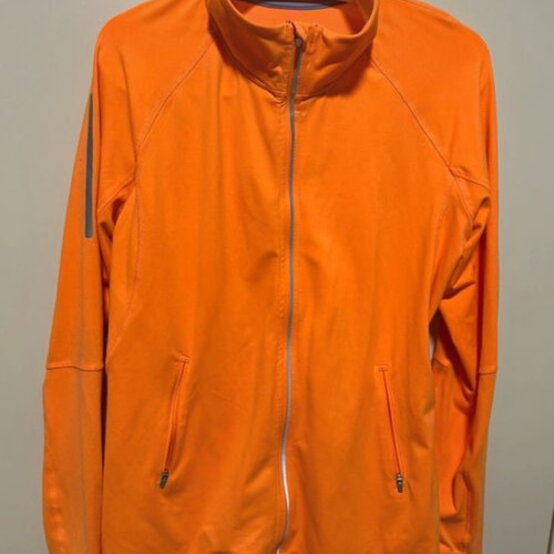H&M sport jacket like new, orange, size L