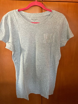 Juicy Couture T-shirt gray like new, size XL