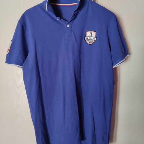Men's Polo Shirts like new, pack of 4, size XL, black and blue