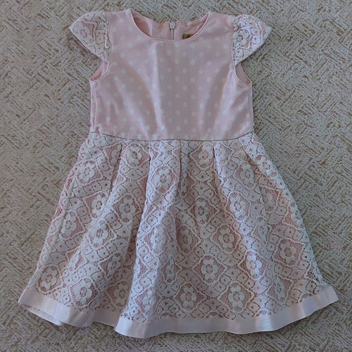 Dress with lace for 12-18 months, like new