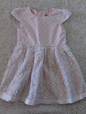 Dress with lace for 12-18 months, like new