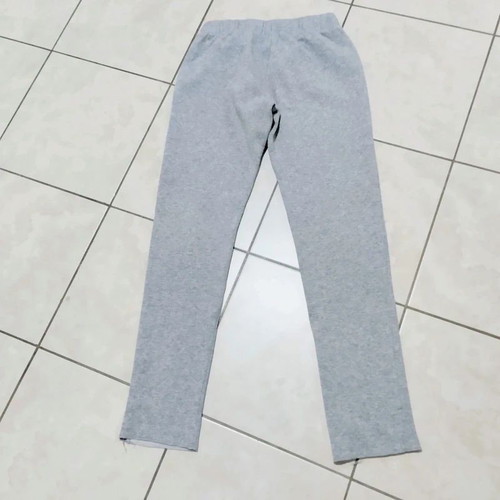 Benetton sport jogger pants for girls 11-12 years, grey melange, size 146