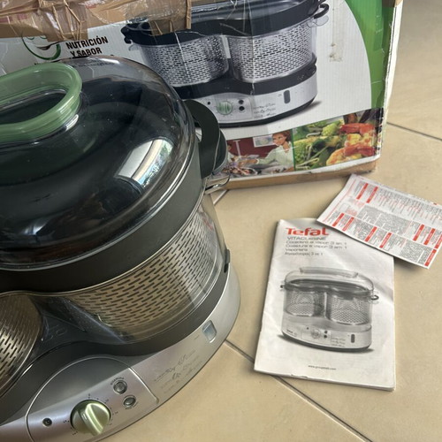 Tefal VitaCuisine VS4001 steam cooker like new, 2000W
