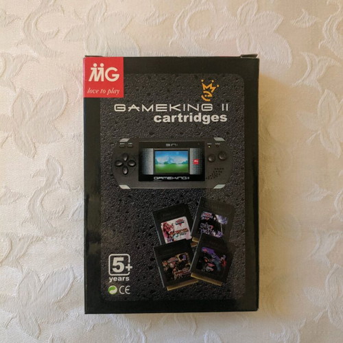 Gameking II 4 in 1 Cartridge new with Action games