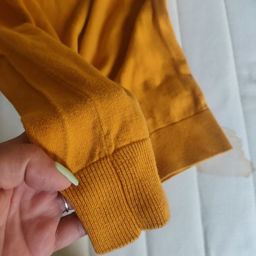 Calliope knitted sweater medium used, orange