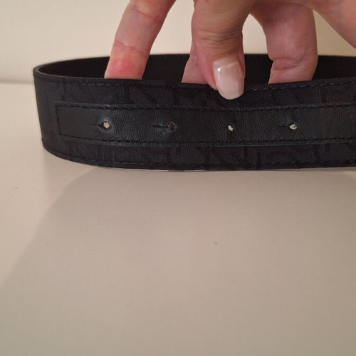 Calvin Klein black belt size 90, made in Italy