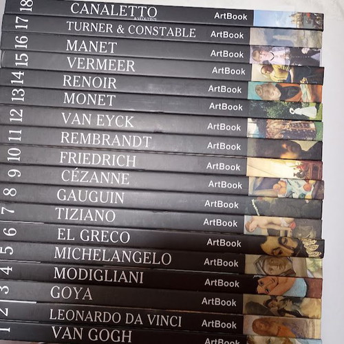 ArtBook Electa complete collection of 34 art books like new