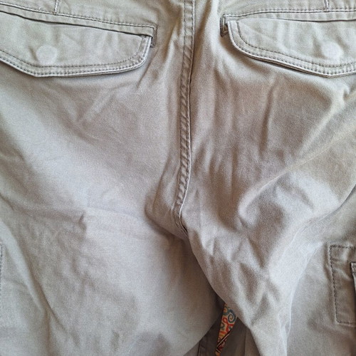 Funky Buddha men's khaki cargo shorts size S
