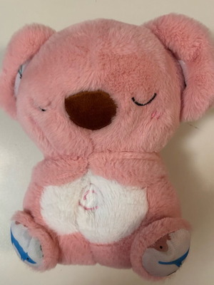 Sleeping Koala like new with light-up belly and sounds