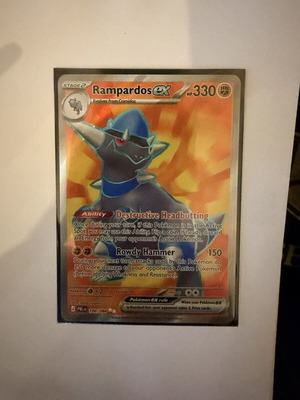 Rampardos ex PBL 100 card new condition