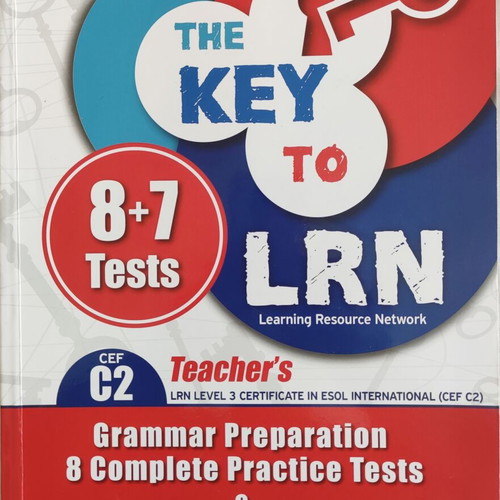 The Key to LRN C2 Teacher’s Tests book like new