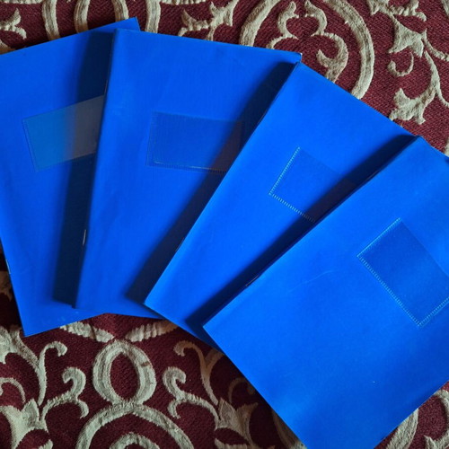 Notebooks pack of 4, 100, 80 and 50 sheets, some pages missing