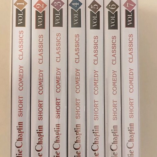 Charlie Chaplin DVD comedy classics collection 7 discs like new