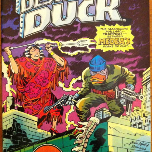 Destroyer Duck comic pack issues 1-7 used, ECLIPSE COMICS