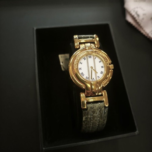 Rodolphe by Longines Ladies Watch Gold Tone Swiss quartz, new