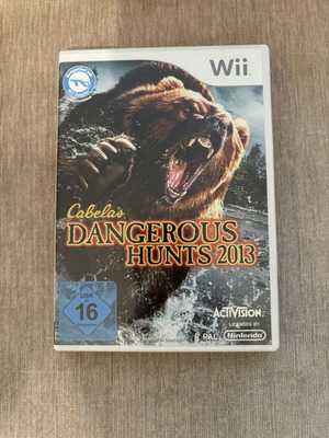 Cabela’s Dangerous Hunts 2013 Nintendo Wii παιχνίδι μεταχειρισμένο, πλήρες