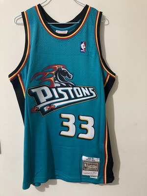 Ανδρική μπασκετική φανέλα Grant Hill 1998-1999 νέα, Mitchell and Ness