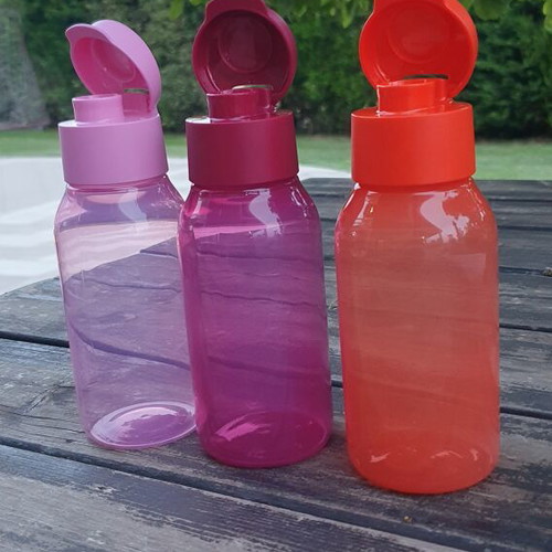 Tupperware Cool and Chic Eco Water Bottles Set of 3, 350 ml, new
