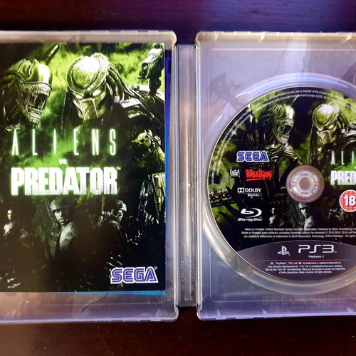 Aliens VS Predator Limited Edition Steelbook for PlayStation 3 like new