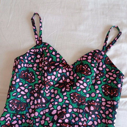Mini floral dress H&M like new, size S