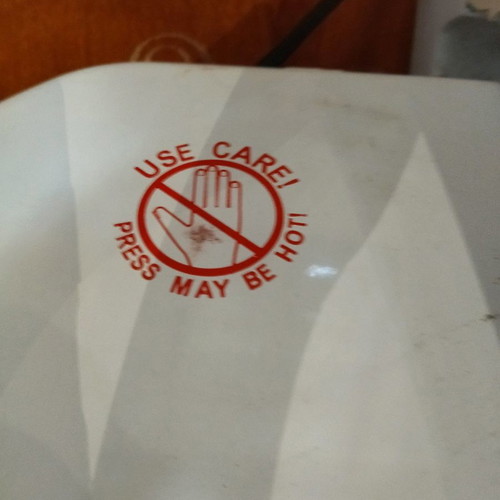 Clothes press slightly used, like new