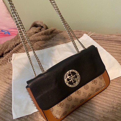 Guess shoulder and crossbody bag new, black and brown