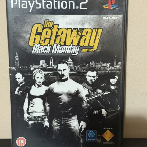 The Getaway Black Monday PS2 game, good condition