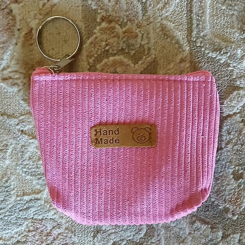 Fabric Wallet Pink Fuchsia New