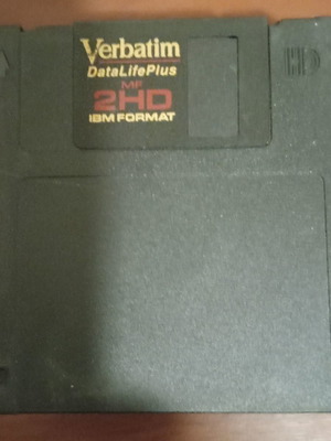 3.5" floppy disks used, pack of 14 Verbatim