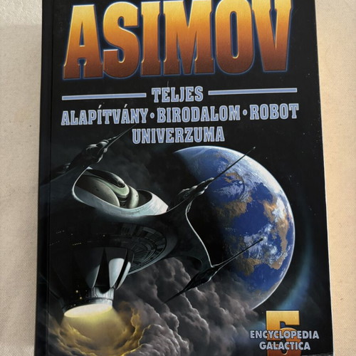 Asimov Encyclopedia Galactica 5 Hungarian edition like new