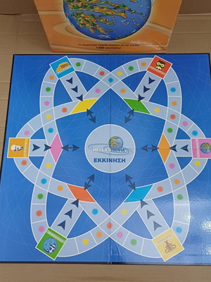 Hellas Trivia board game like new