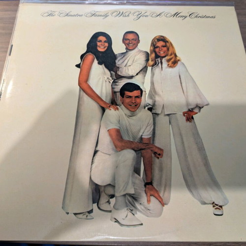 The Sinatra Family Wish You A Merry Christmas LP like new, Greek edition