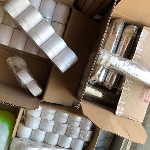 Thermal cash register rolls new in three sizes, fax rolls