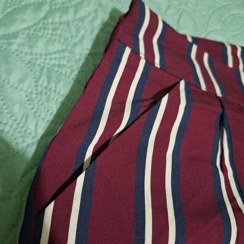 ALE viscose pants multicolor with belt size XL like new
