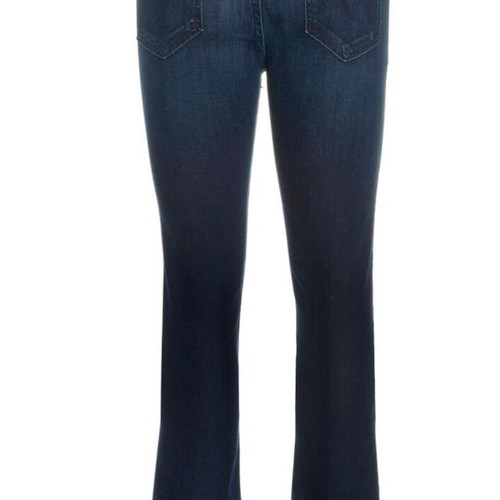 Mother The Insider ankle fray jeans new, dark blue, size 24