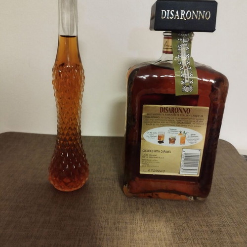 Disaronno 700ml and Koumquat Mavromatis 100ml liqueur drinks new, sealed