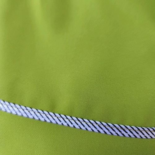 YNOT? Lime Green Blazer Small new with blue bee pin