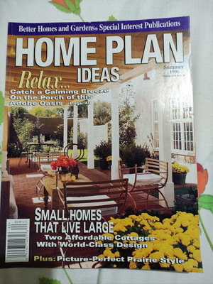 Home Plan Ideas magazine like new, English