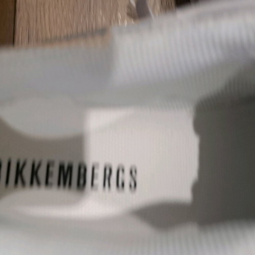 Bikkemberg men's sneakers new, white, size 42