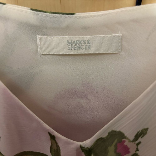 Floral top with straps Large, like new, M&S Marks and Spencer