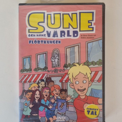 Sune och hans värld Flörtkungen DVD
